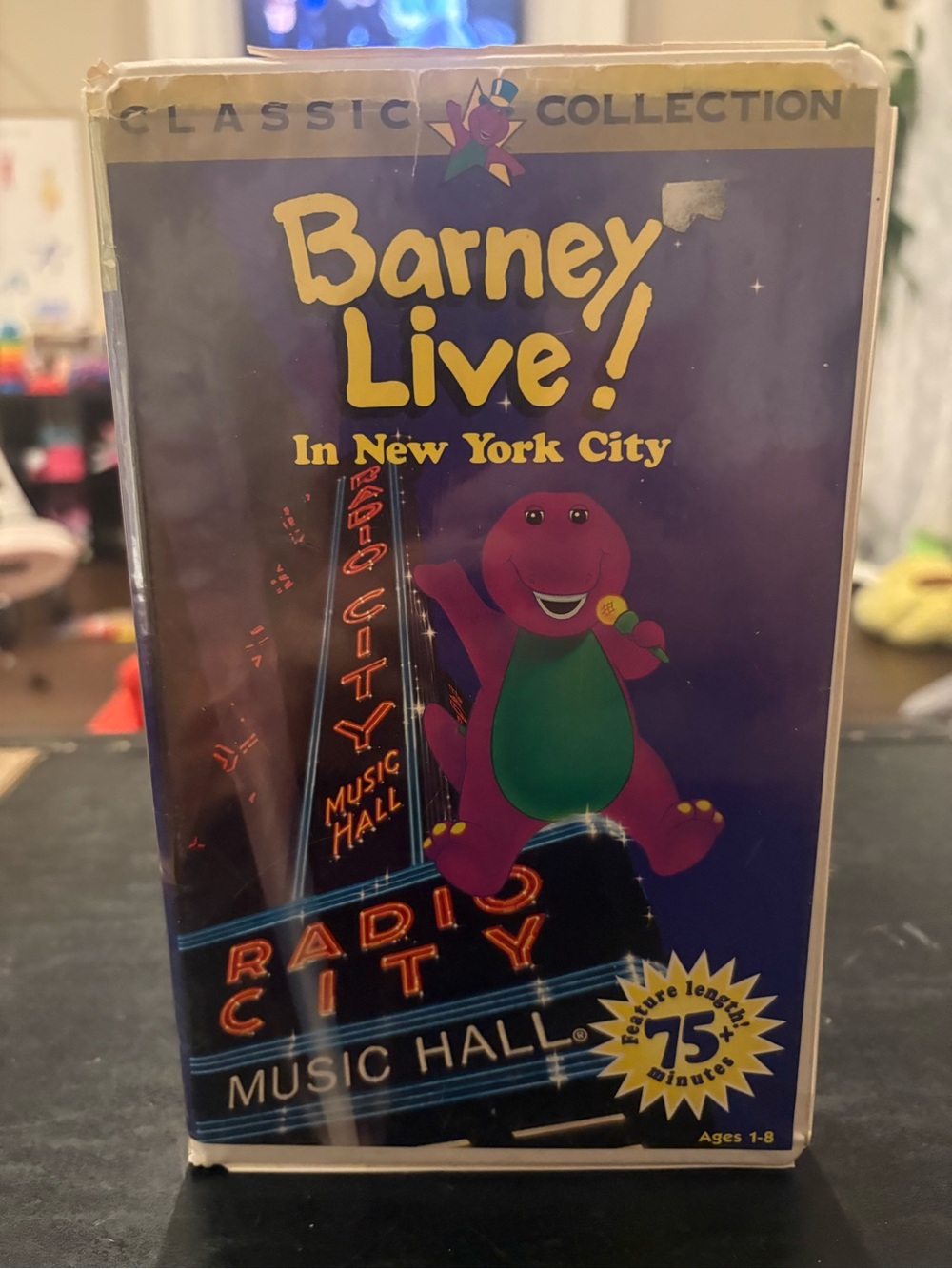 Barney Live In New York City VHS Classic Collection TV Show Lyons Group 1994 OOP